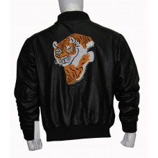 Rocky II Sylvester Stallone Tiger Leather Jacket